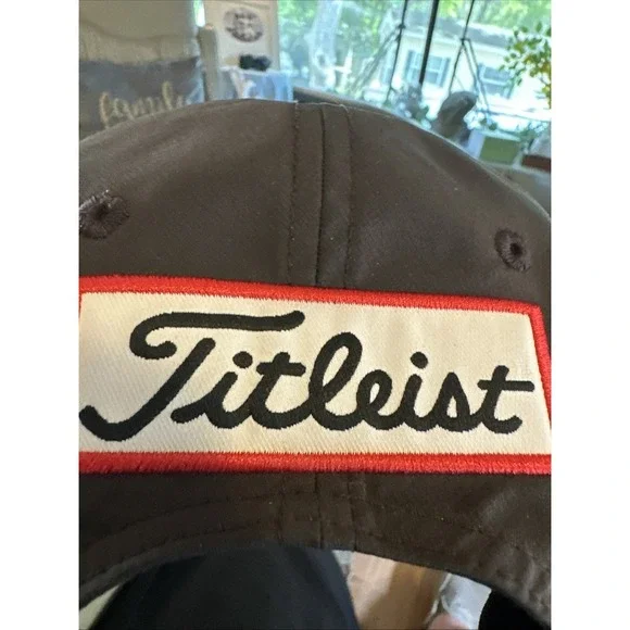 Titleist FootJoy FJ Pro V1 Gray Golf Hat Cap Medium Large Adjustable - Picture 3 of 6